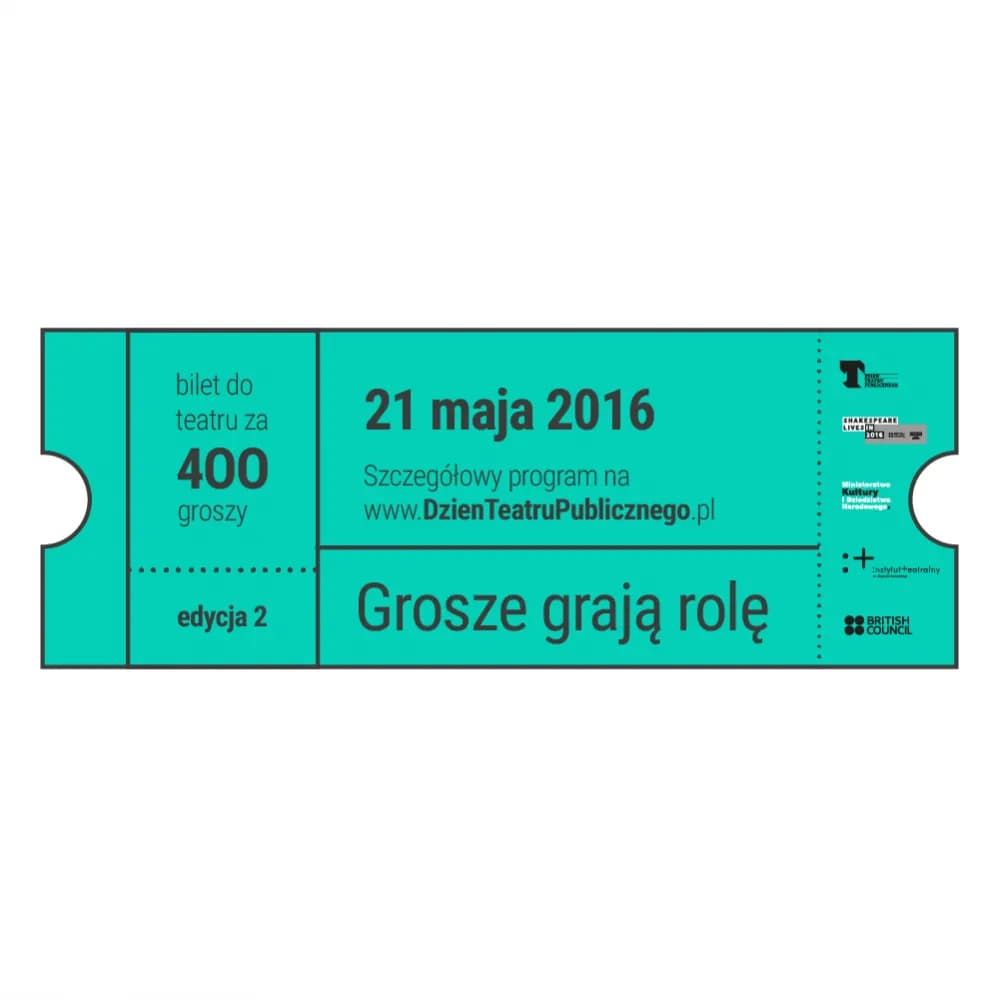 BILET ZA 400 GROSZY