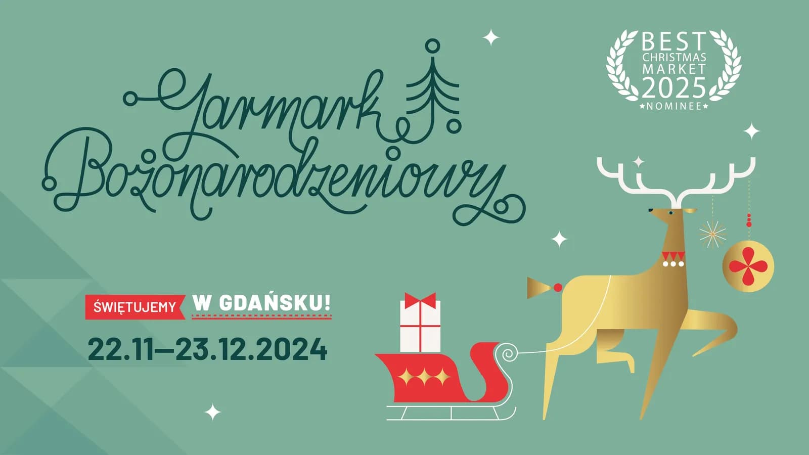 Teatr Wybrzeże na Gdańskim Jarmarku Bożonarodzeniowym