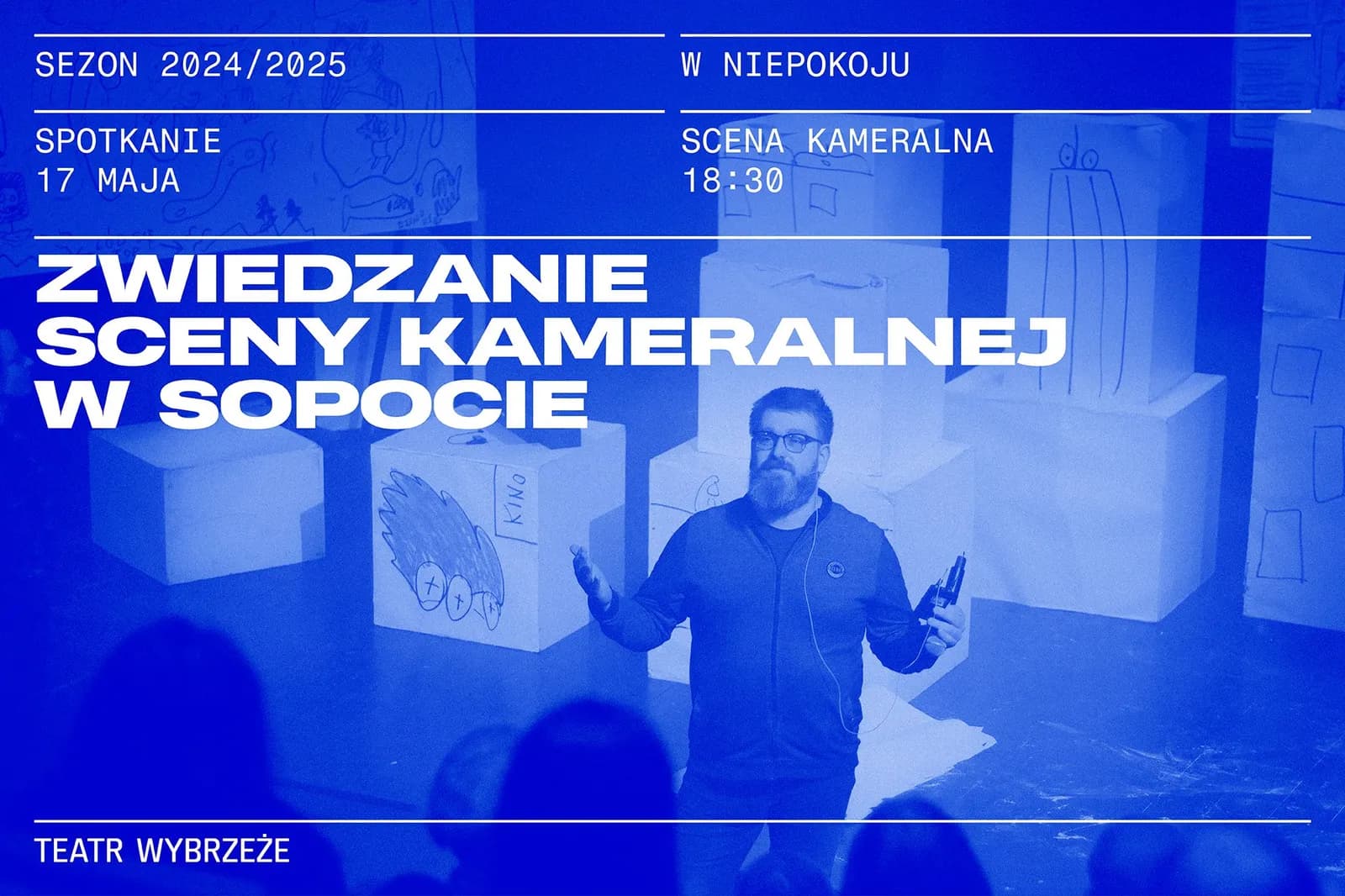 Zwiedzanie Sceny Kameralnej w Sopocie (Noc Muzeów)
