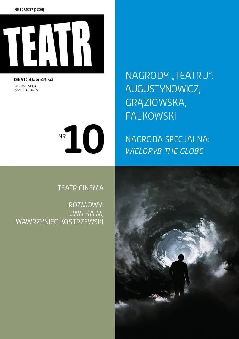 O MARY PAGE MARLOWE i spektaklu URODZINY na łamach miesięcznika Teatr
