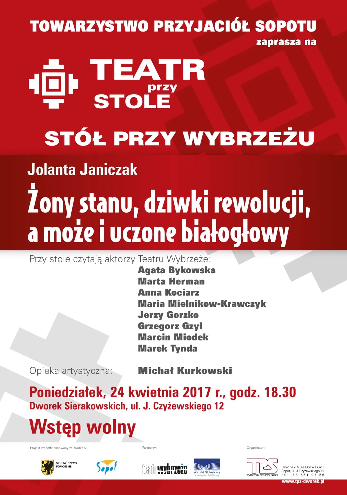 Siódma odsłona projektu Teatr przy Stole/Stół przy Wybrzeżu