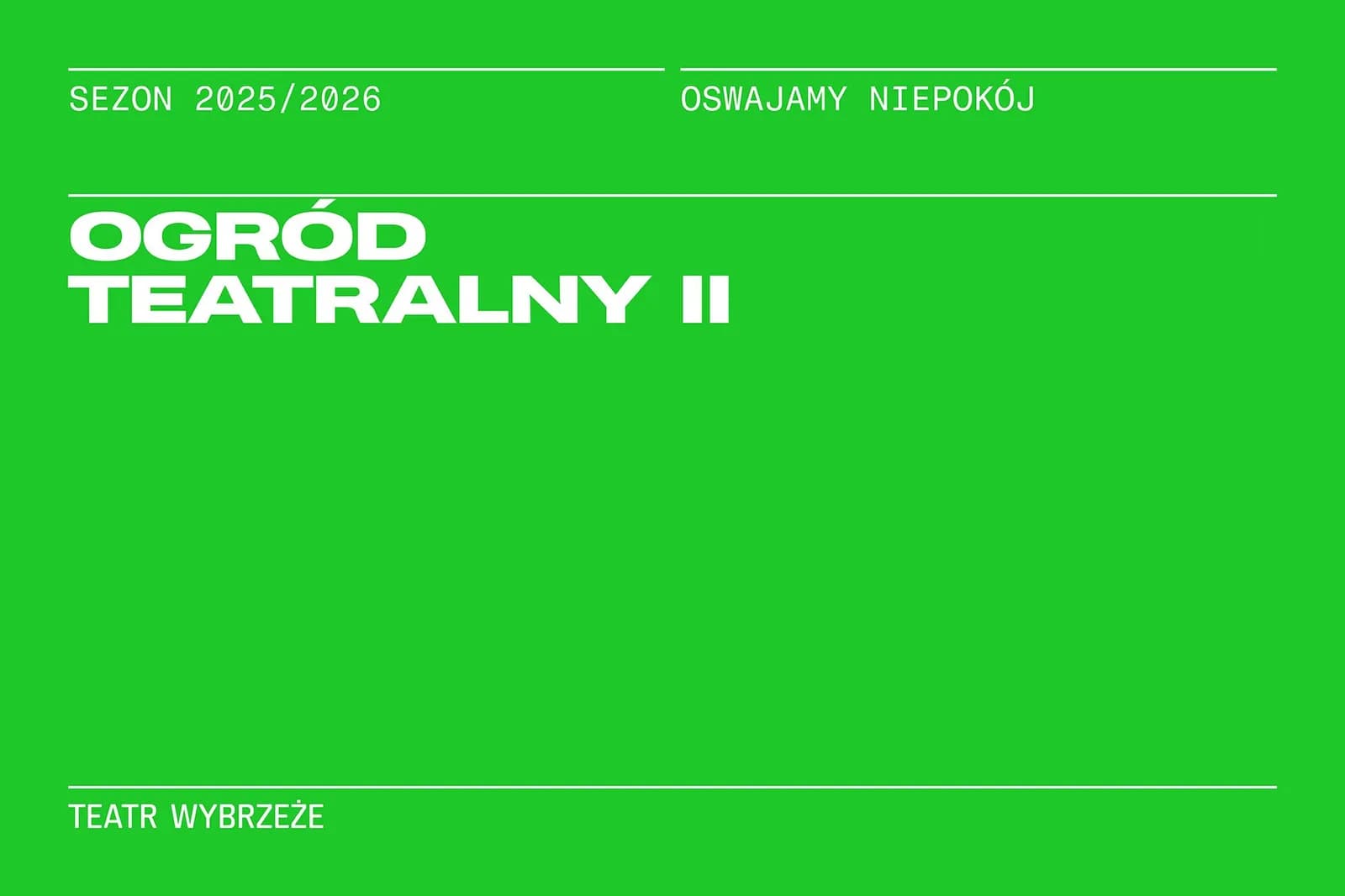 OGRÓD TEATRALNY II